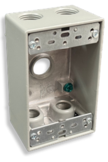 Weatherproof outdoor box